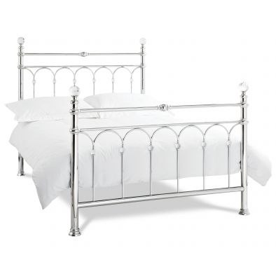 Krystal Shiny Chrome Bedstead Assembly Instructions (Bentley Design)