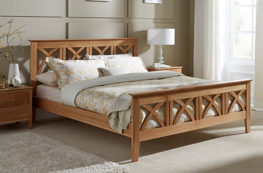 Maiden Oak Bed Frame Assembly Instructions (Serene)